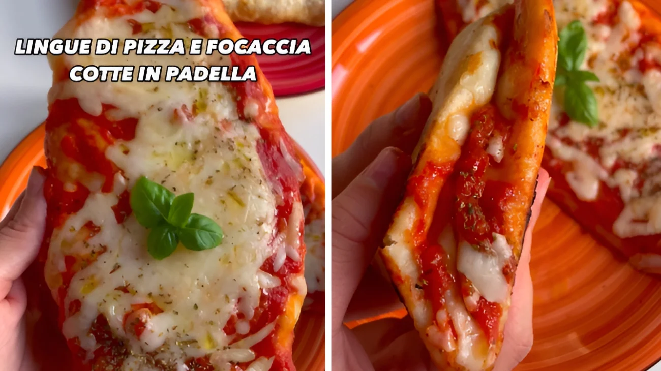 La ricetta per la focaccia ripiena da cuocere in padella