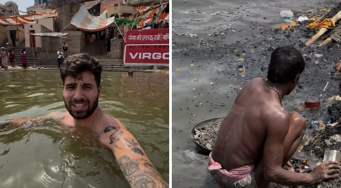 Turista fa il bagno nel fiume più sporco del mondo: "Perché l'ho fatto"