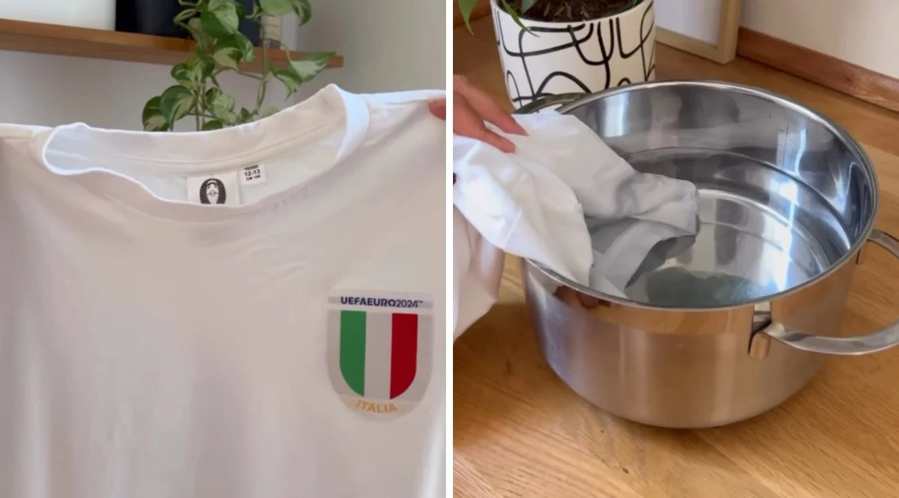 Come recuperare il collo slabbrato di una t-shirt? Il metodo è semplicissimo e velocissimo