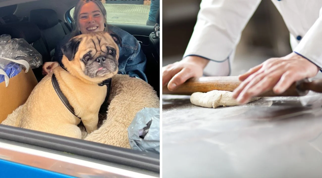 Donna chiede una torta "semplice" al pasticcere, poi scoppia a ridere quando apre la confezione