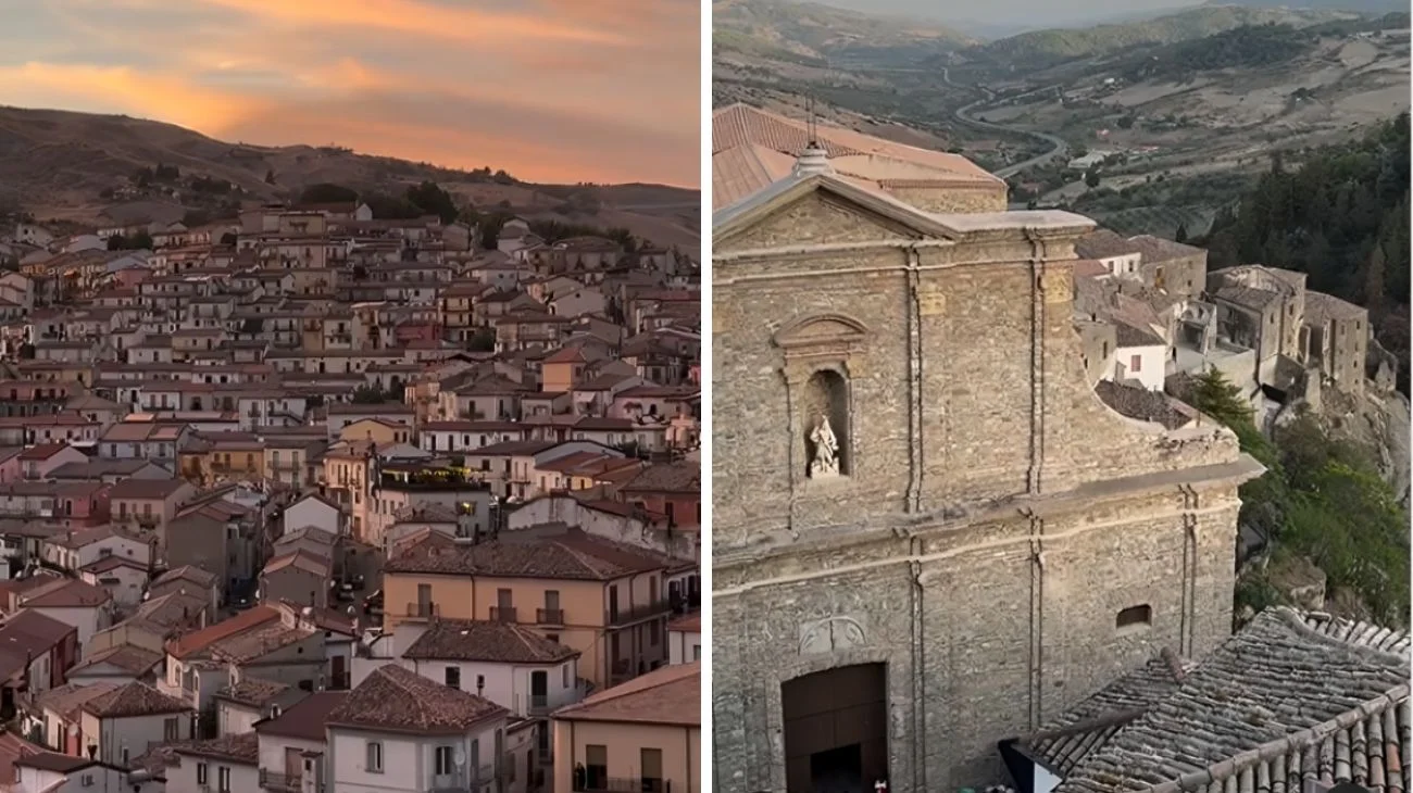 Osserva il tramonto più bello della Calabria: la vista affaccia su un borgo fuori dal tempo