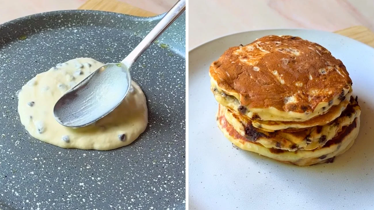 Così è possibile preparare dei pancake in pochi minuti